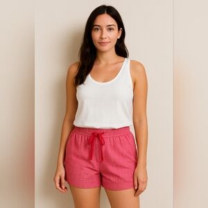 🩷 BCG Lightweight Drawstring Cuffed Shorts Size